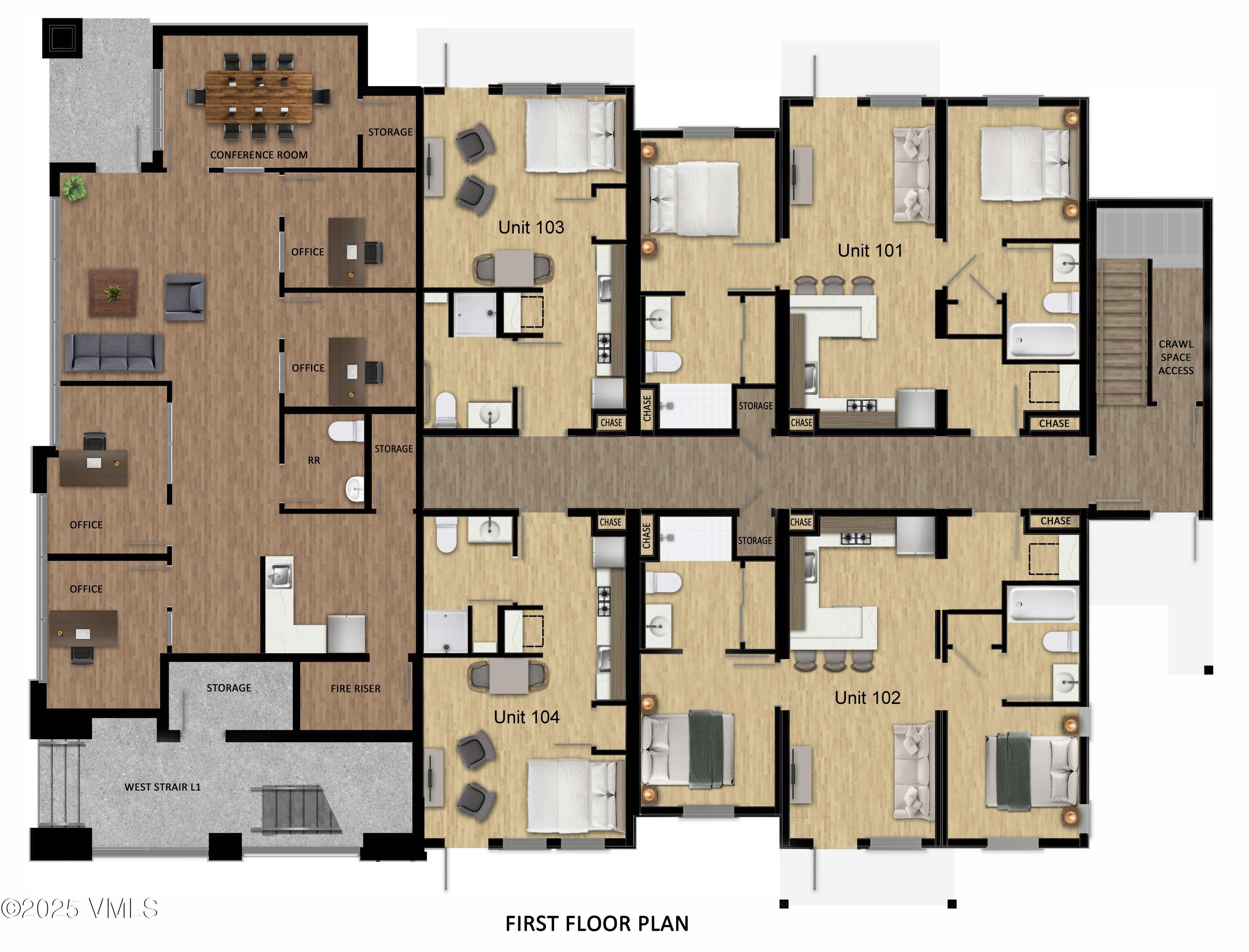1200 Capitol Street, Unit 101 Eagle, CO 81631 - Photo 22 of 33 a picture of a building with windows