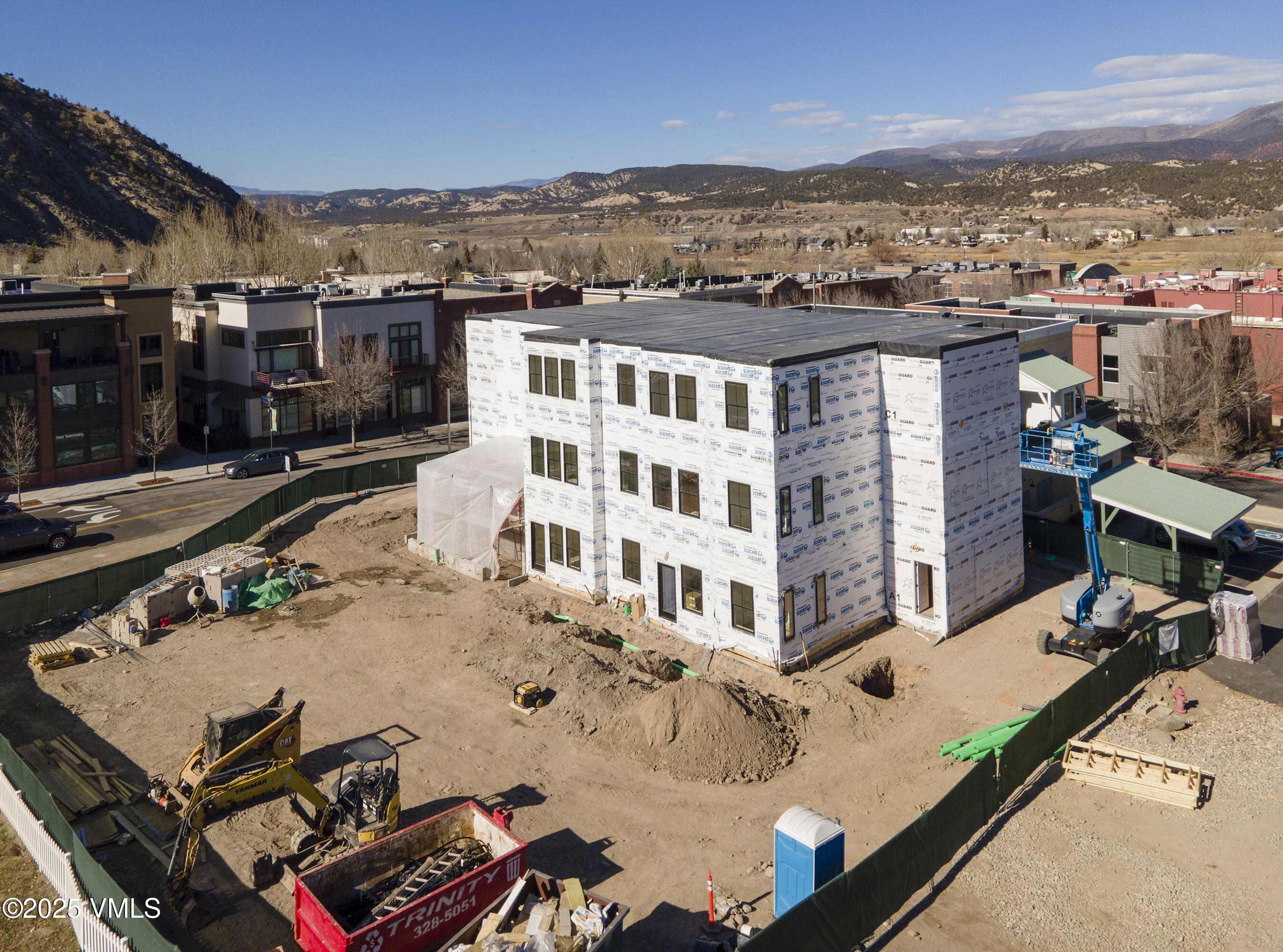 1200 Capitol Street, Unit 101 Eagle, CO 81631 - Photo 30 of 33 an aerial view of residential houses with outdoor space
