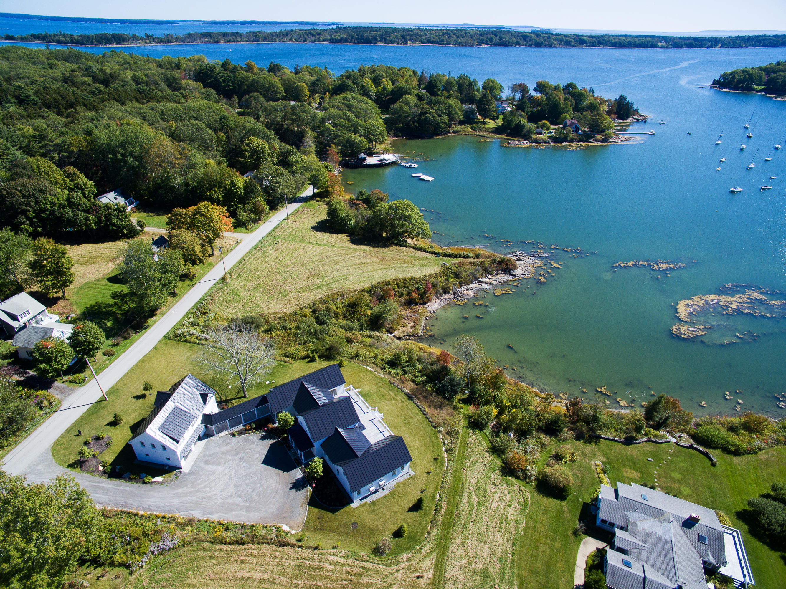 9 Northern Point Road Round Pond, ME 04564 - Photo 61 of 61 11-9NorthernPtRd-Aerial-SBS-