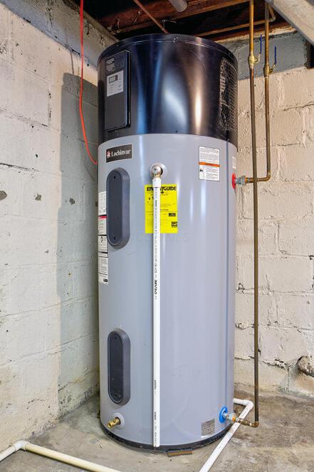 668 Enfield Road Columbus, OH 43209 - Photo 35 of 46 Never run out of hot water with this newer Lochinvar 80 gallon efficiency hybrid electric system.