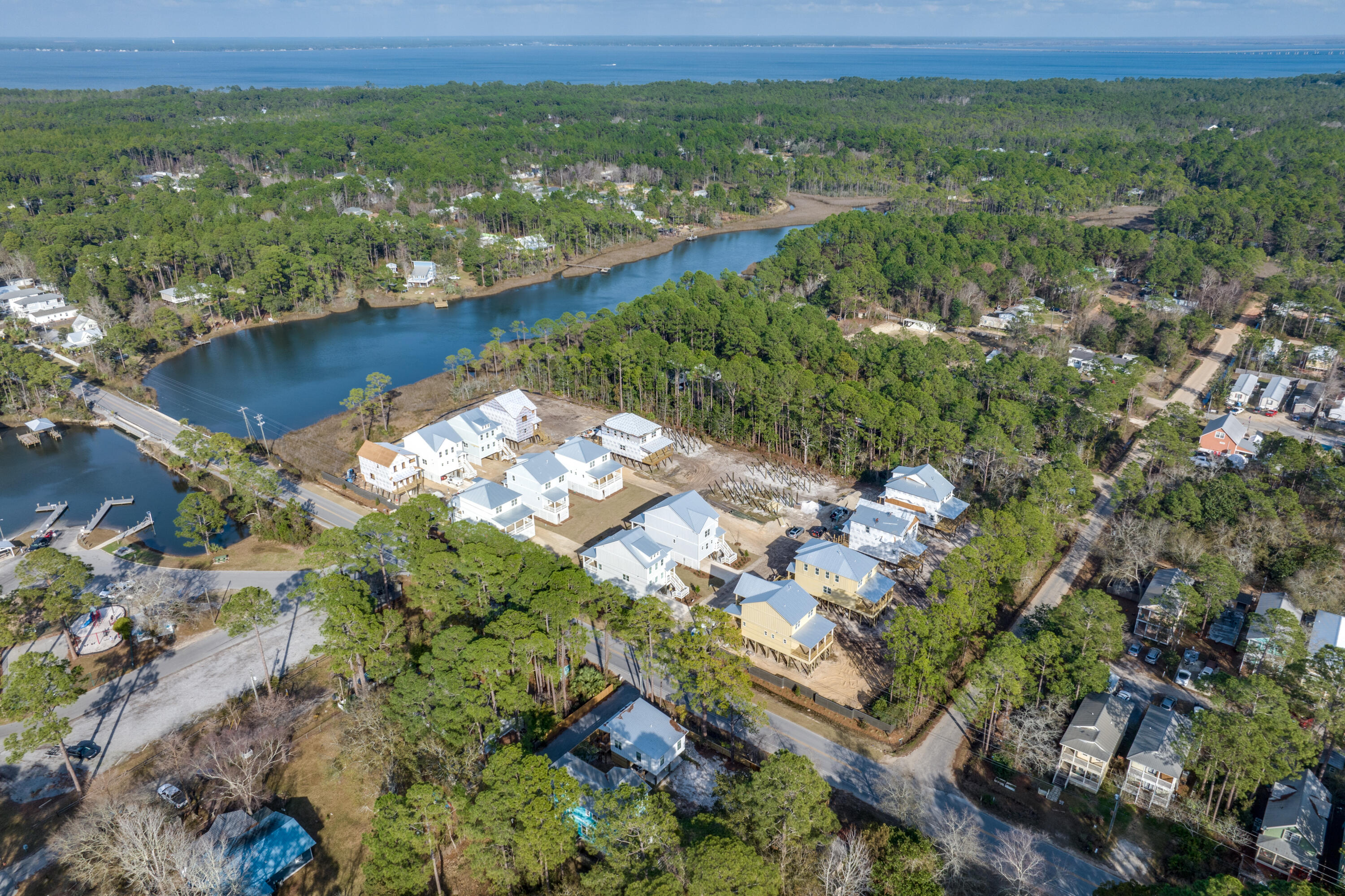 40 Mckenna Way Santa Rosa Beach, FL 32459 - Photo 14 of 61 a view of a city with ocean view