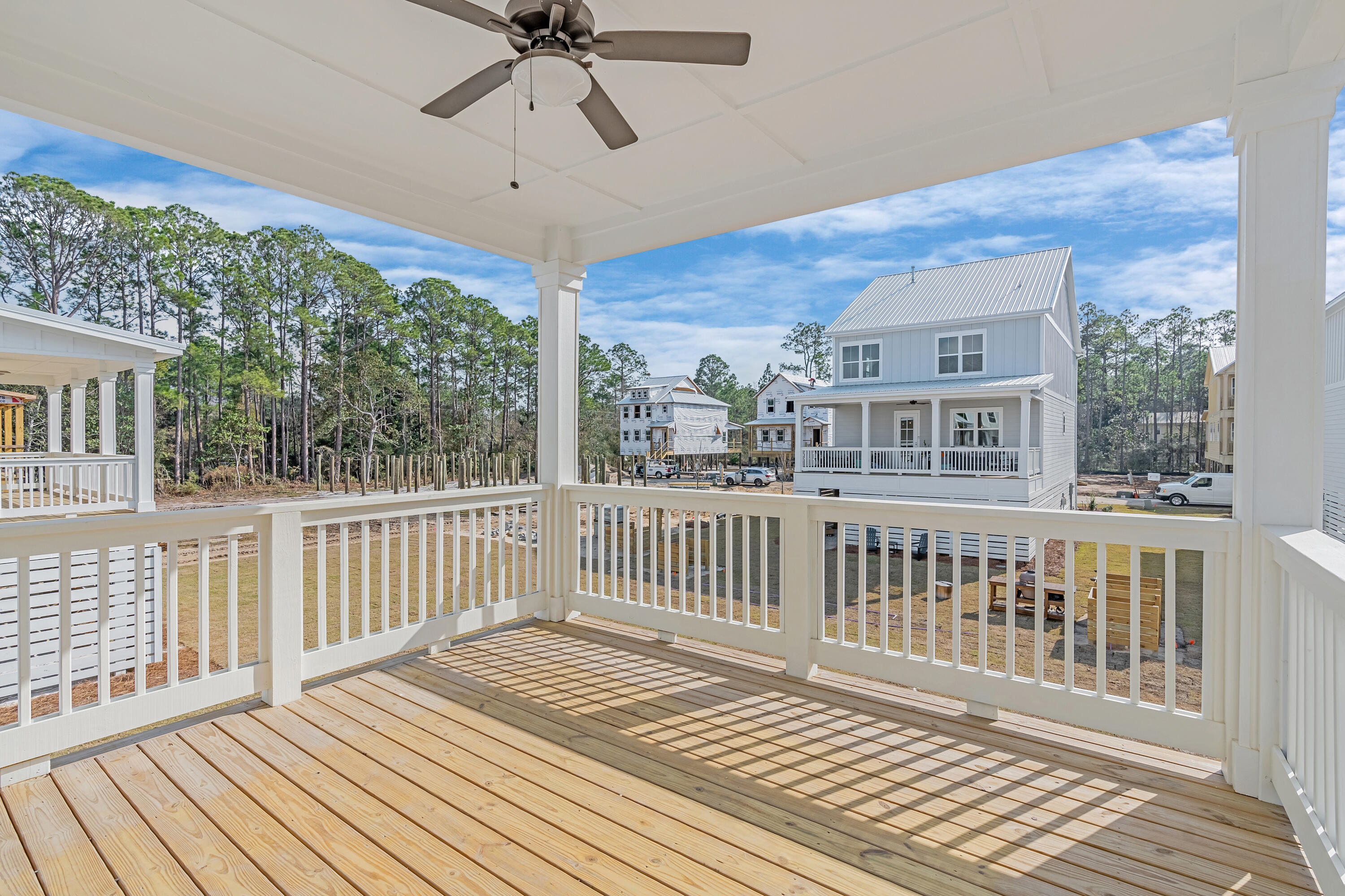 40 Mckenna Way Santa Rosa Beach, FL 32459 - Photo 37 of 61 a view of a balcony with wooden floor