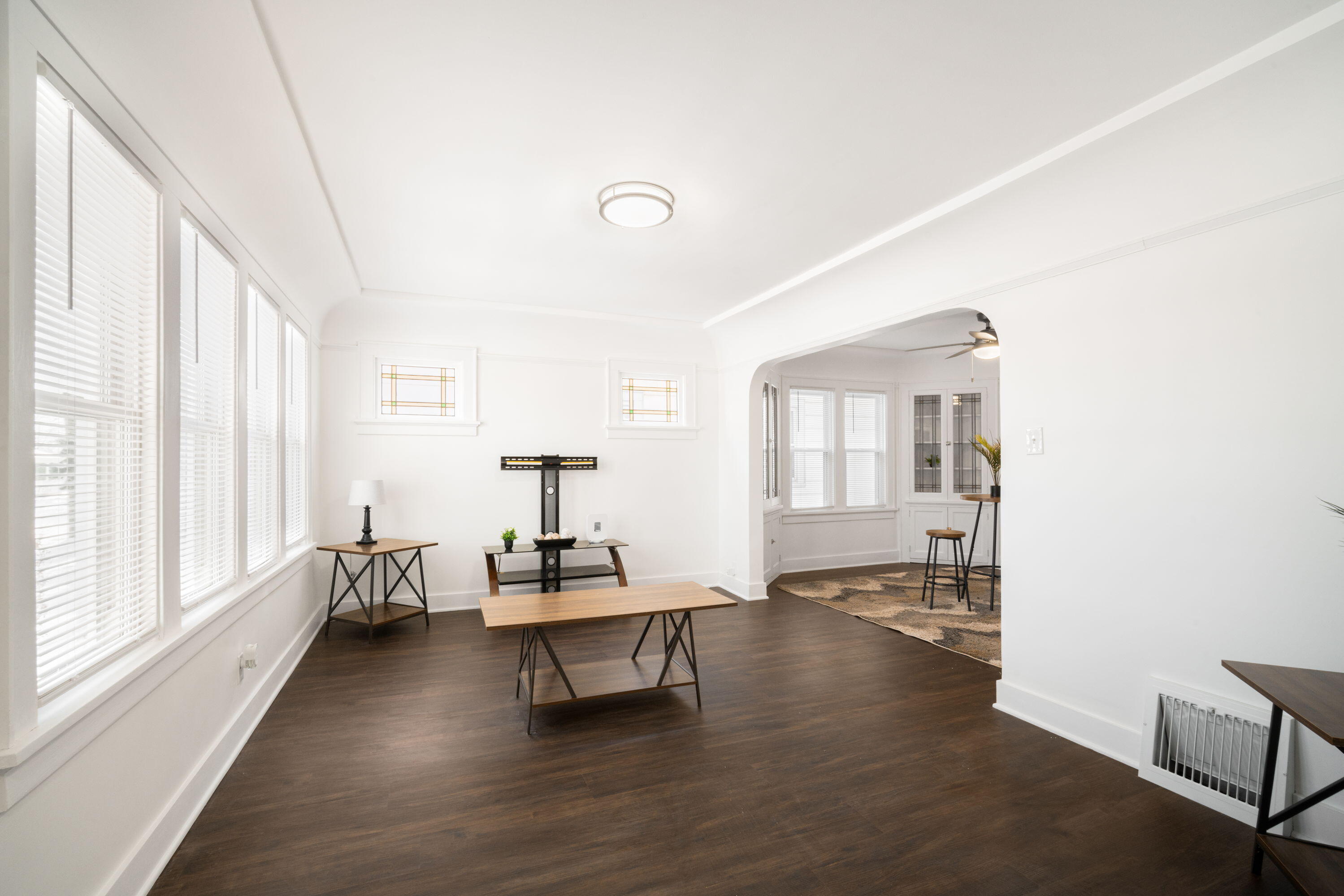 4631 North 37th Street Milwaukee, WI 53209 - Photo 2 of 16 Living Room to Dining Room