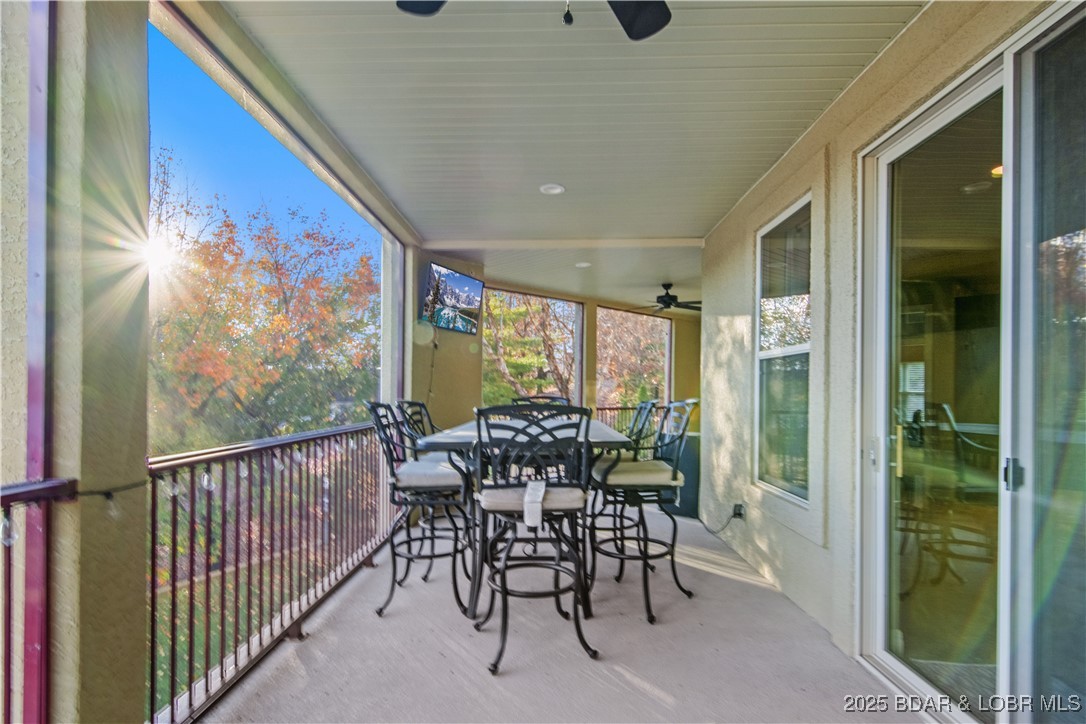 3168 Twin Rivers Point, Unit 2E Camdenton, MO 65020 - Photo 39 of 52 Check out how lovely the ambiance is from the pati