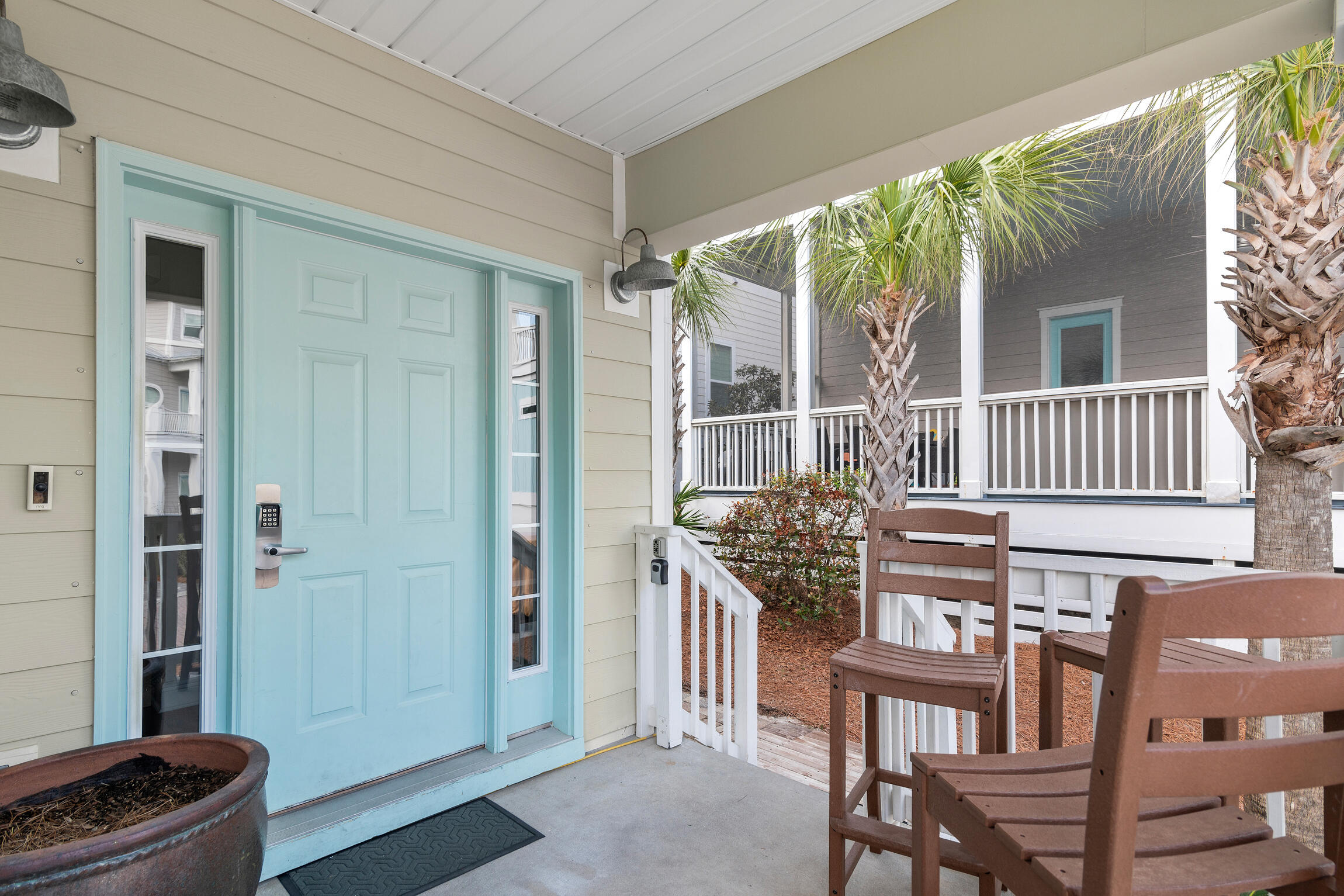 19 Charming Way Santa Rosa Beach, FL 32459 - Photo 2 of 52 a view of porch with furniture and garden