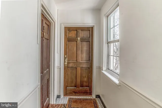 a view of front door