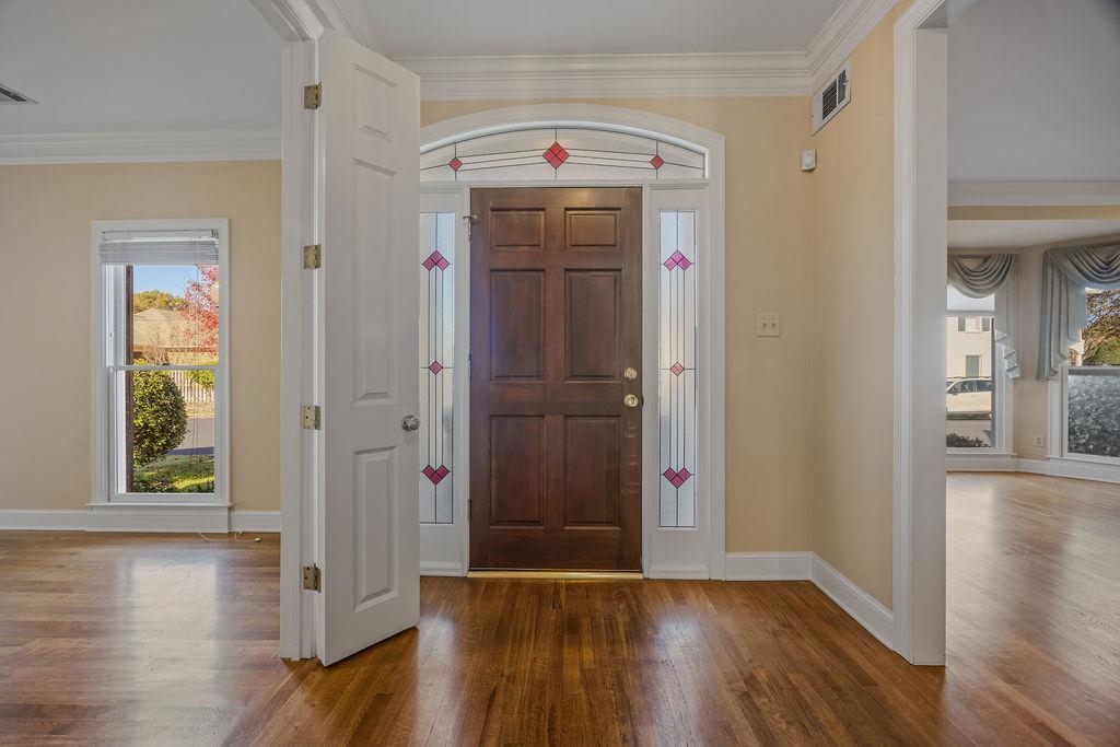 8009 Fox Fern Road Germantown, TN 38138 - Photo 5 of 40 a view of hallway with wooden floor