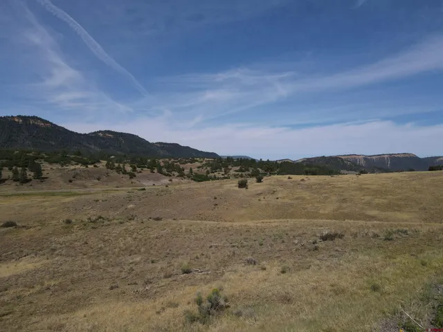 a view of lake with mountain