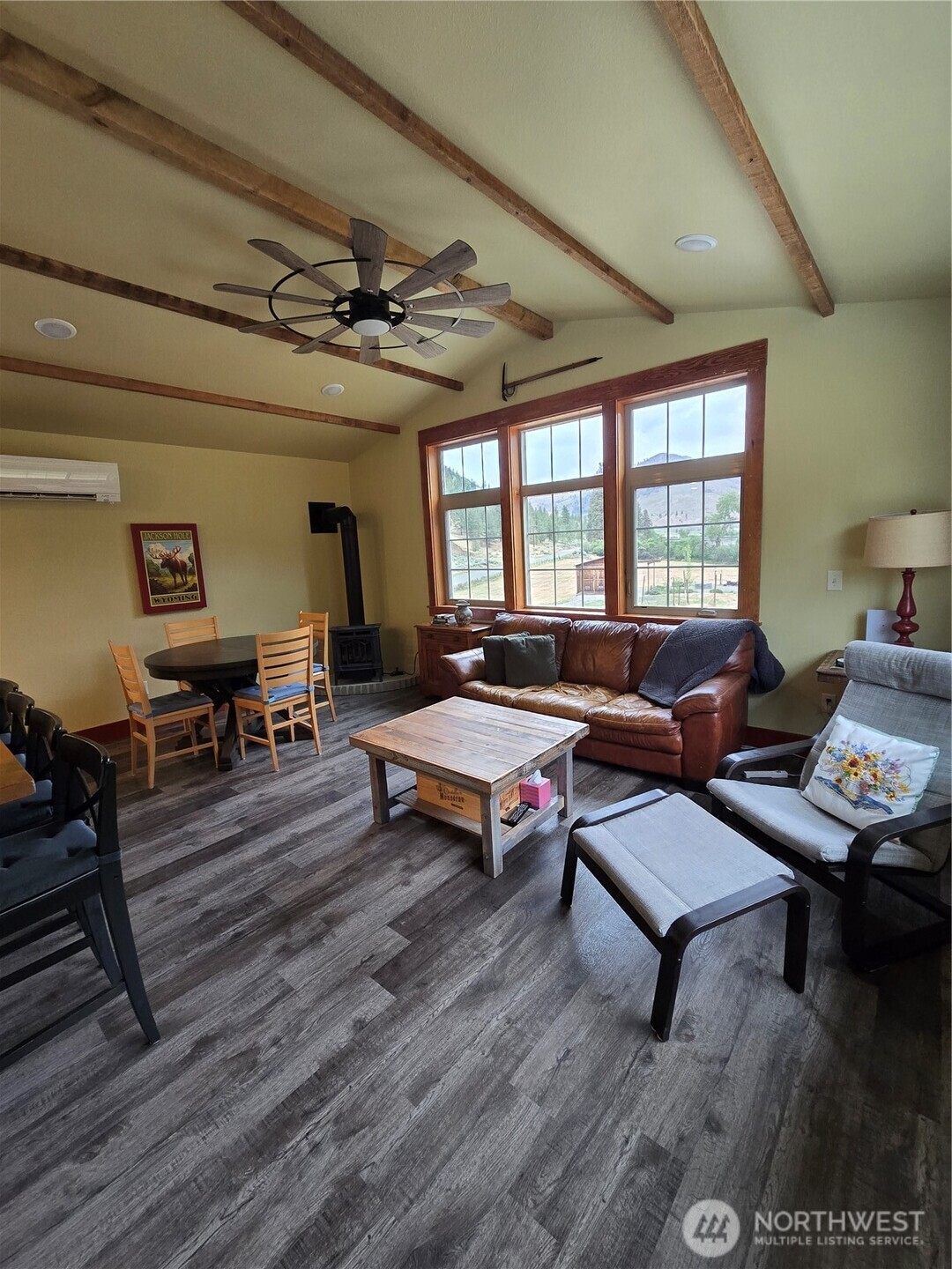 23 Allemandi Road Loomis, WA 98827 - Photo 15 of 23 a living room with lots of furniture and a wooden floor