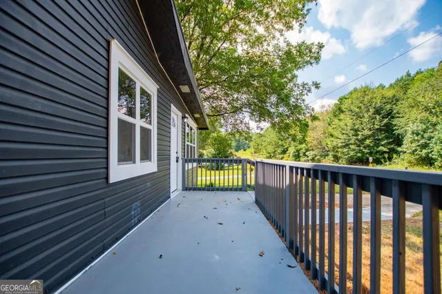 a view of kitchen and front door