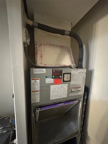 a close view of washer and dryer