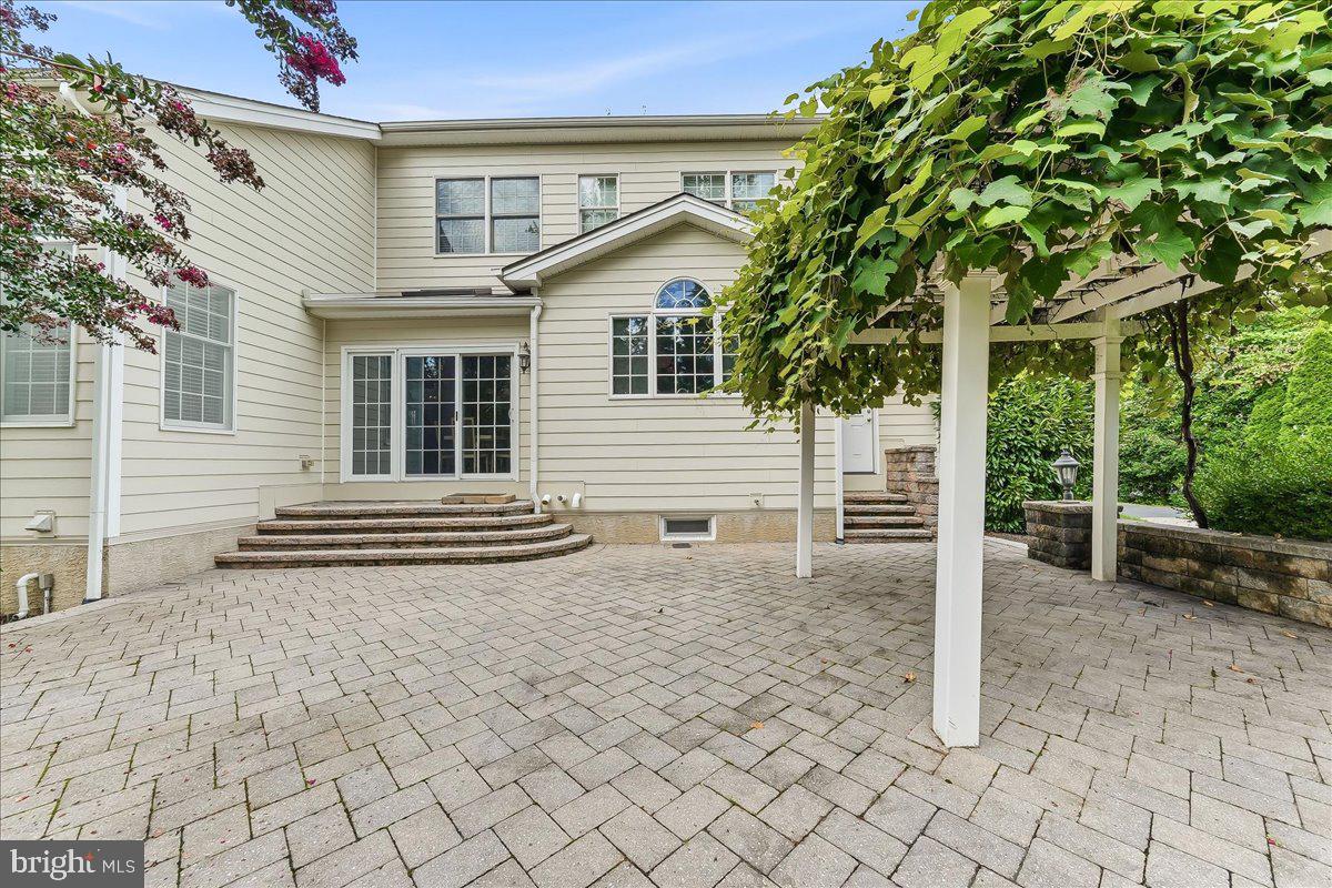 13 Poplar Road Chadds Ford, PA 19317 - Photo 49 of 56 Rear Elevation/ Paver Patio
