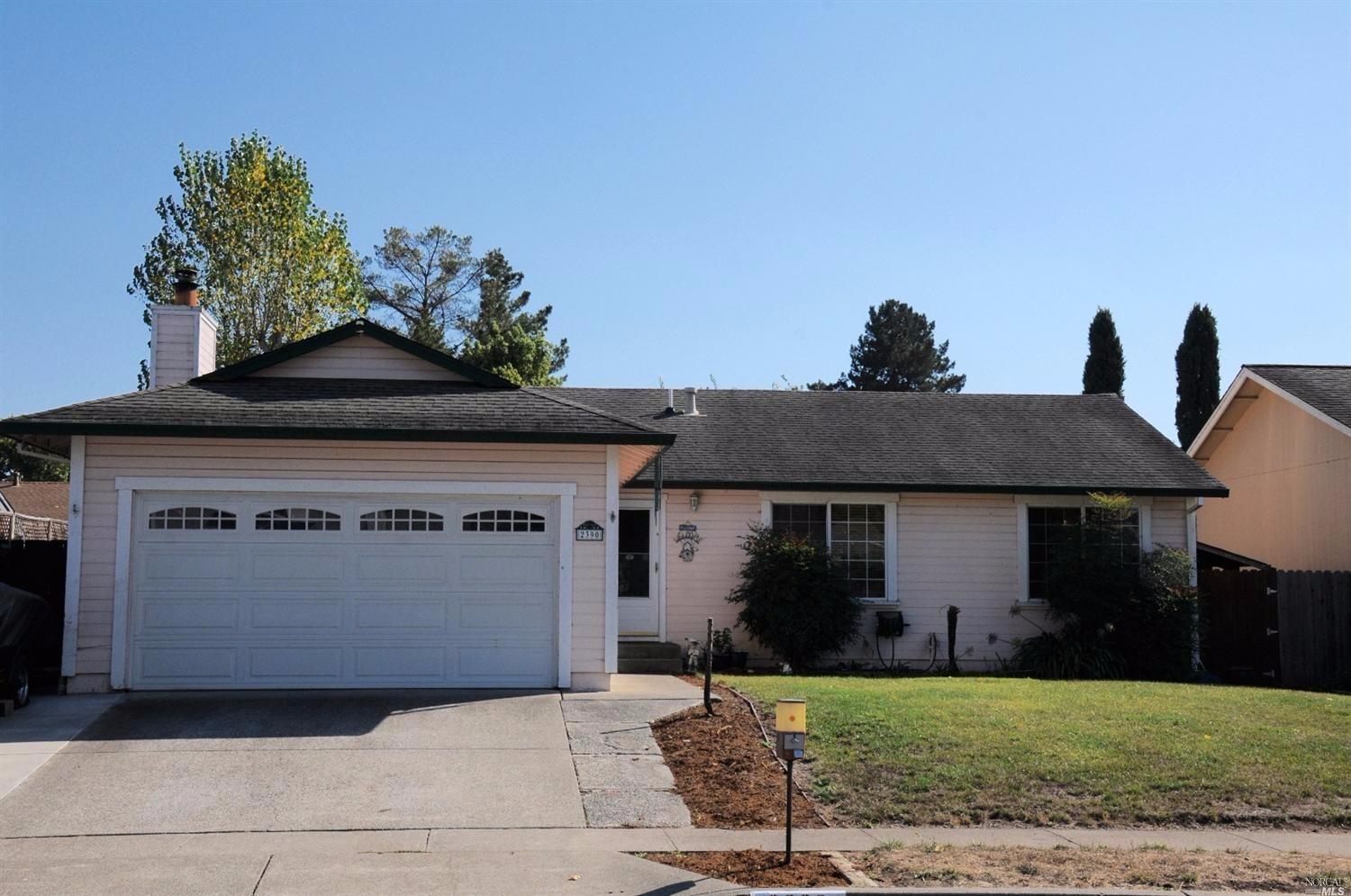 2390 Ignacio Court Santa Rosa, CA 95401 - Photo 1 of 1 This is a great single level house in a nice neighborhood.