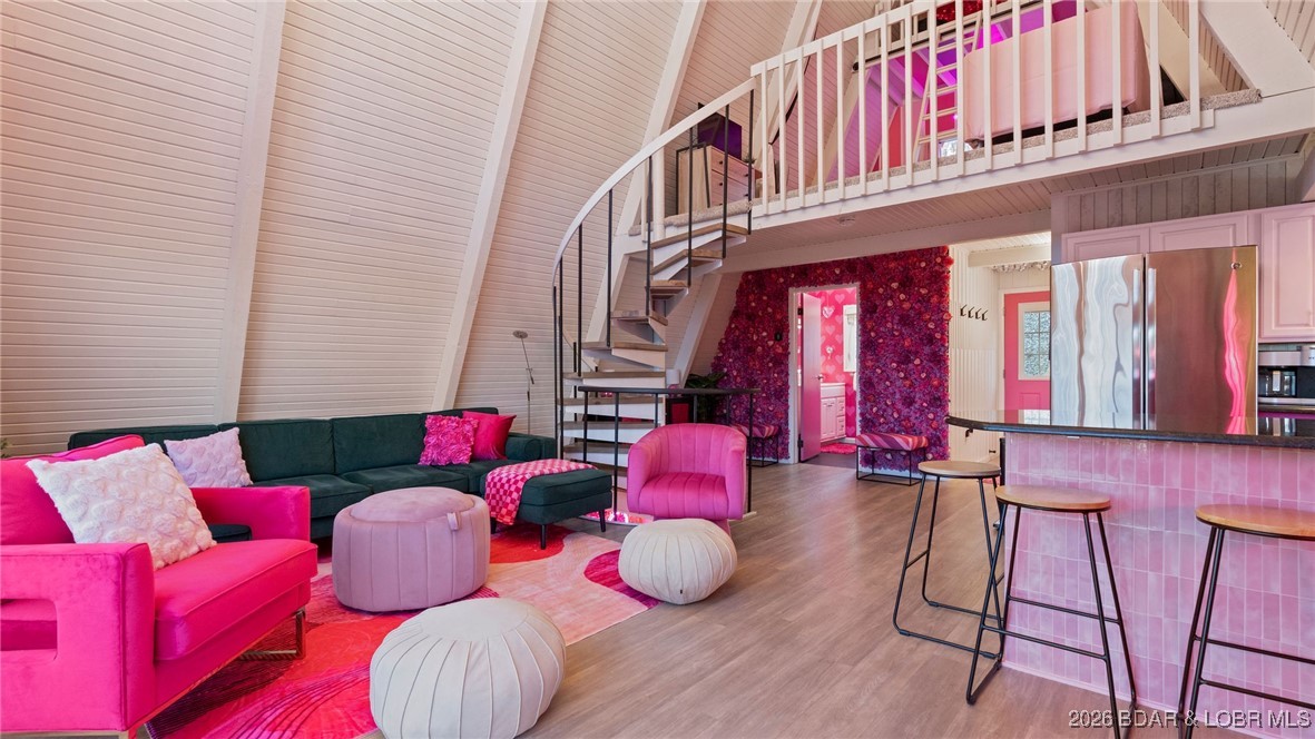 39 Bayview Cove Road Lake Ozark, MO 65049 - Photo 46 of 75 18 Abby Rd. Lake Ozark, MO. Living room and loft.