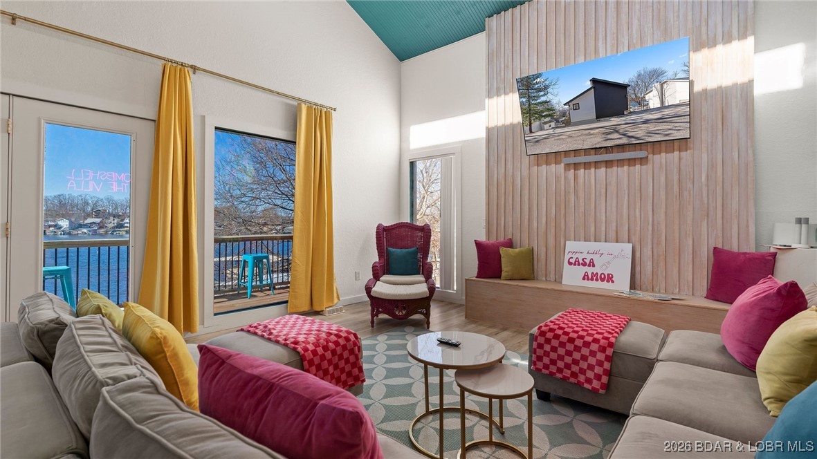 39 Bayview Cove Road Lake Ozark, MO 65049 - Photo 5 of 75 38 Bayview Cove Rd. Lake Ozark, MO. Upstairs livin