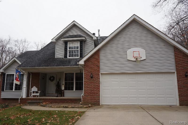 6872 General Squier Road Almont, MI 48003 - Photo 53 of 57 fall-winter view of home