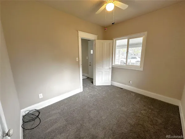 a view of empty room