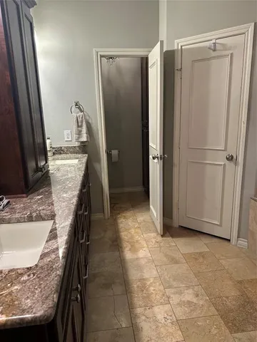 a view of a kitchen from the kitchen