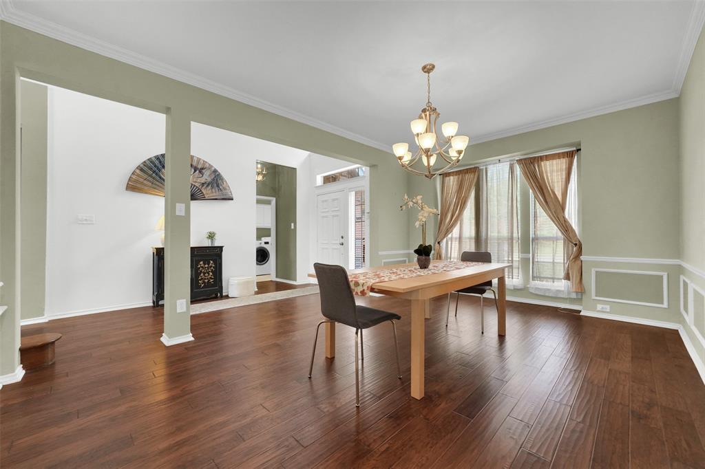 1333 Lighthouse Lane Allen, TX 75013 - Photo 6 of 40 a view of a livingroom with furniture window and wooden floor