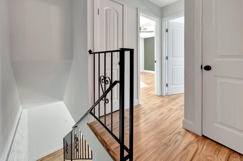 9932 Mission Vega Road, Unit 2 Santee, CA 92071 - Photo 13 of 28 a view of an entryway with wooden floor
