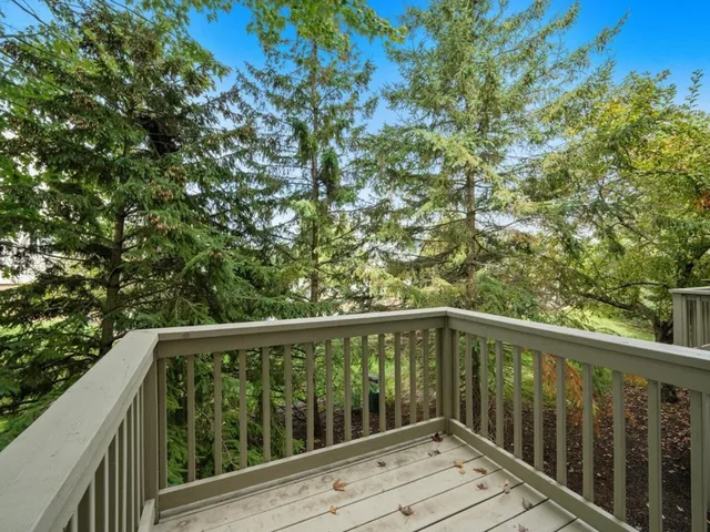 a view of balcony and deck