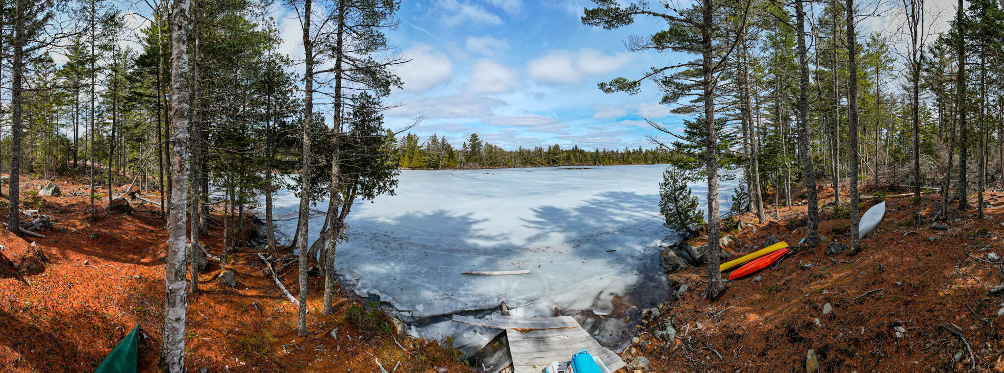 16 Center Road Cooper, ME 04657 - Photo 2 of 19 Fish eye of the waterfront