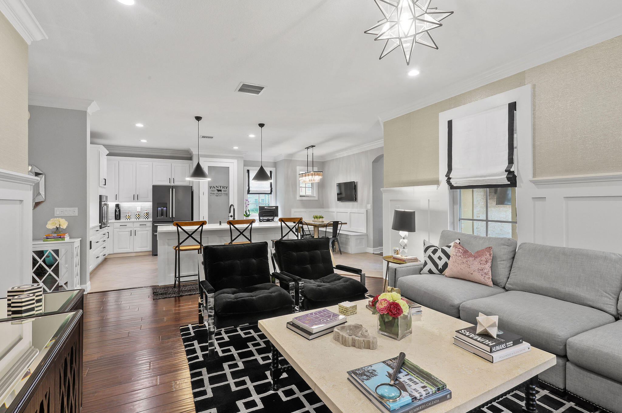 147 Killarney Court Jupiter, FL 33458 - Photo 11 of 68 a living room with furniture or couch and a dining table