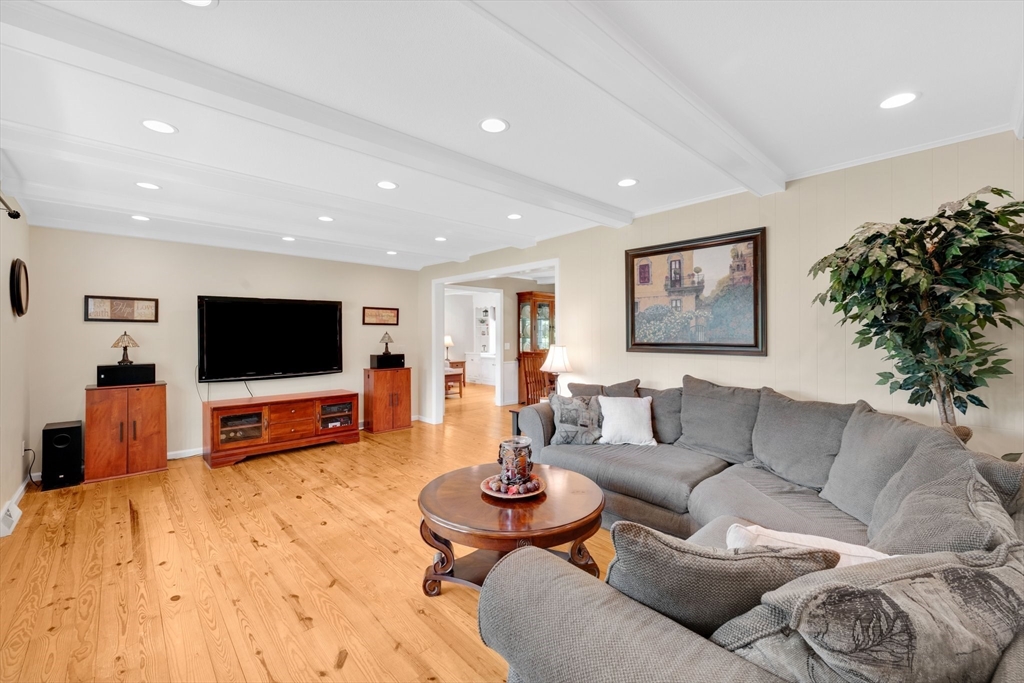 3 Mark Road Wilbraham, MA 01095 - Photo 15 of 39 a living room with furniture and a flat screen tv