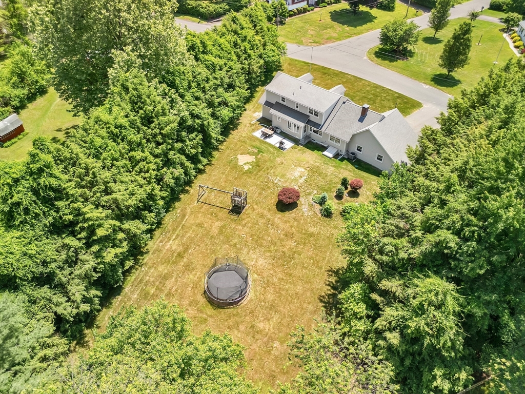 3 Mark Road Wilbraham, MA 01095 - Photo 2 of 39 an aerial view of a house with a swimming pool