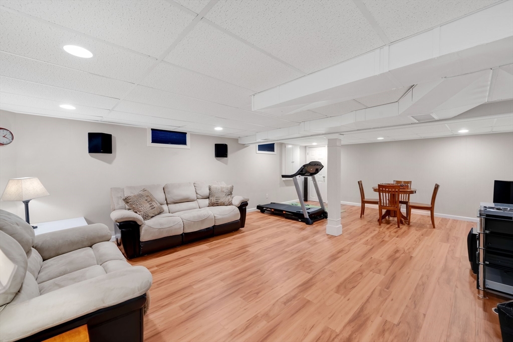 3 Mark Road Wilbraham, MA 01095 - Photo 34 of 39 a living room with furniture and a wooden floor