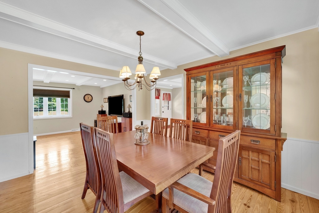 3 Mark Road Wilbraham, MA 01095 - Photo 8 of 39 a view of a dining room with furniture window and wooden floor