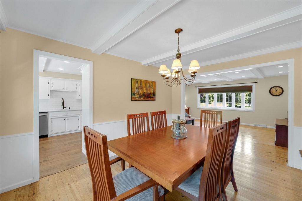 3 Mark Road Wilbraham, MA 01095 - Photo 9 of 39 a view of a dining room with furniture and window