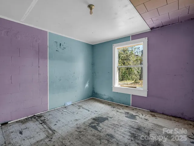 a view of a livingroom with a flat screen tv