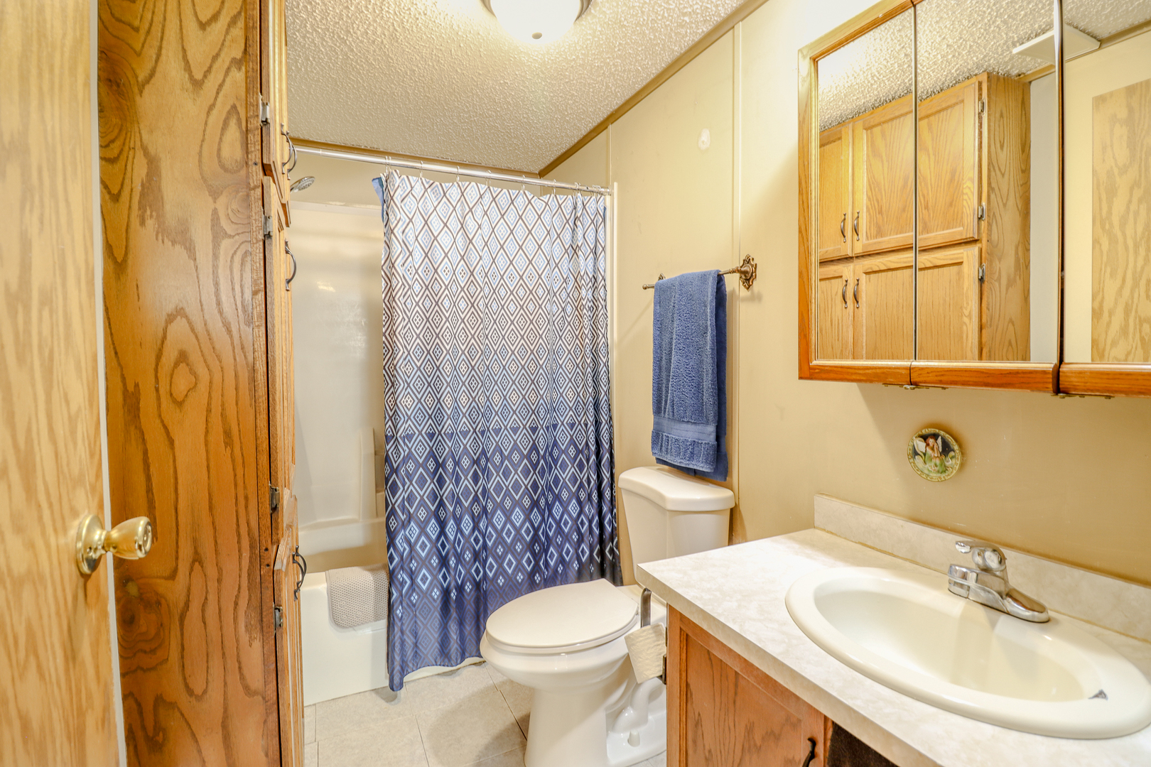 50 Cherry Lane Bourbonnais, IL 60914 - Photo 14 of 18 a bathroom with a sink toilet and shower