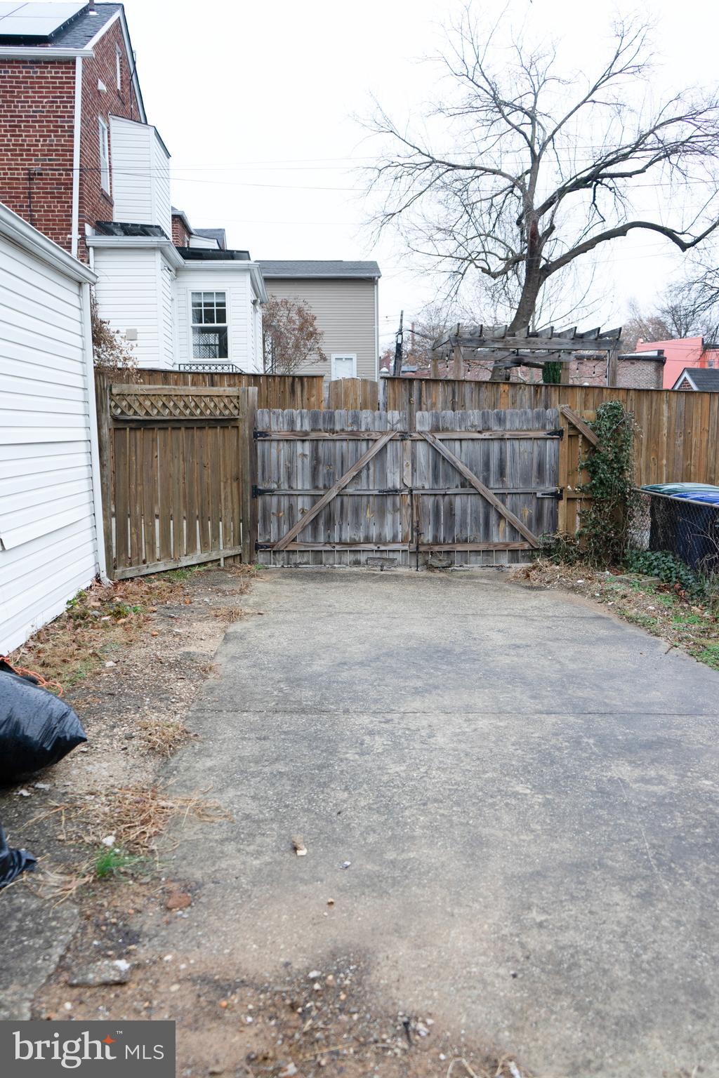 7329 12th Street Northwest Washington, DC 20012 - Photo 20 of 20 a view of a backyard
