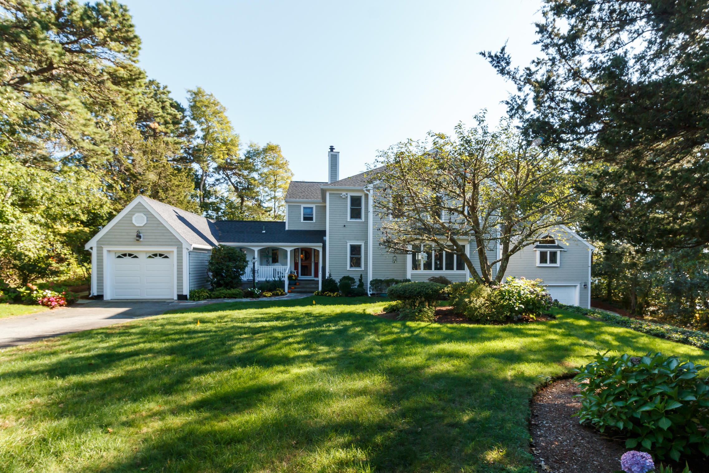 56 Lakeview Drive Centerville, MA 02632 - Photo 29 of 30 a front view of house with yard and green space