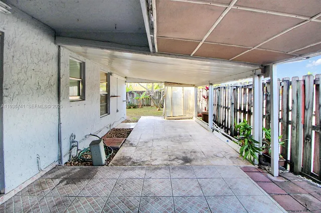 a view of a room with stairs