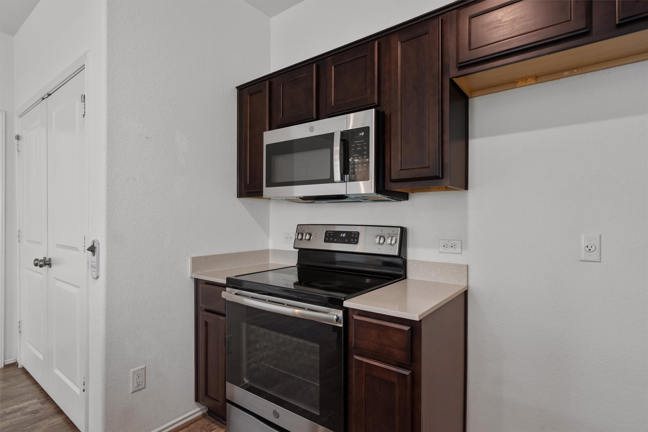 791 Circle Way Jarrell, TX 76537 - Photo 14 of 36 Stainless steel electric range and built-in microwave oven