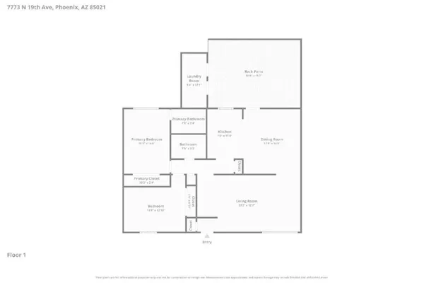 $1,575 | 7773 North 19th Avenue, Phoenix, AZ 85021