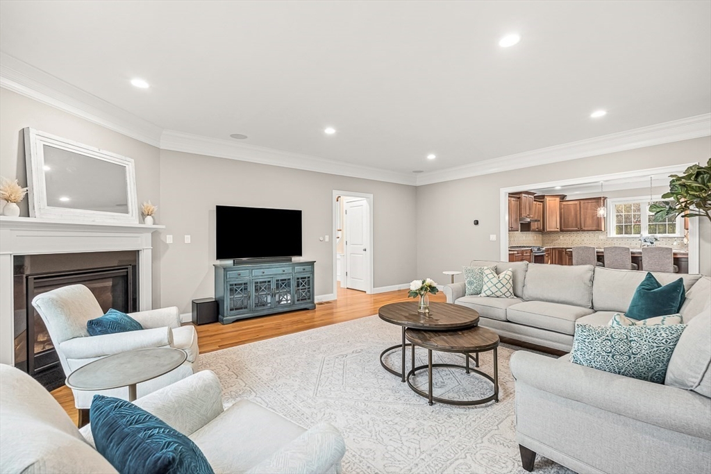 15 Maryvale Road Burlington, MA 01803 - Photo 7 of 42 a living room with furniture and a flat screen tv
