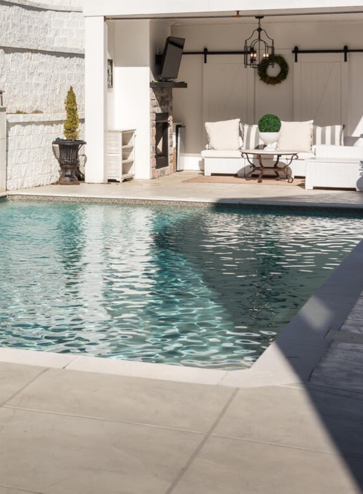 2194 South Berrys Chapel Road Franklin, TN 37069 - Photo 36 of 41 a view of a swimming pool and a lake view
