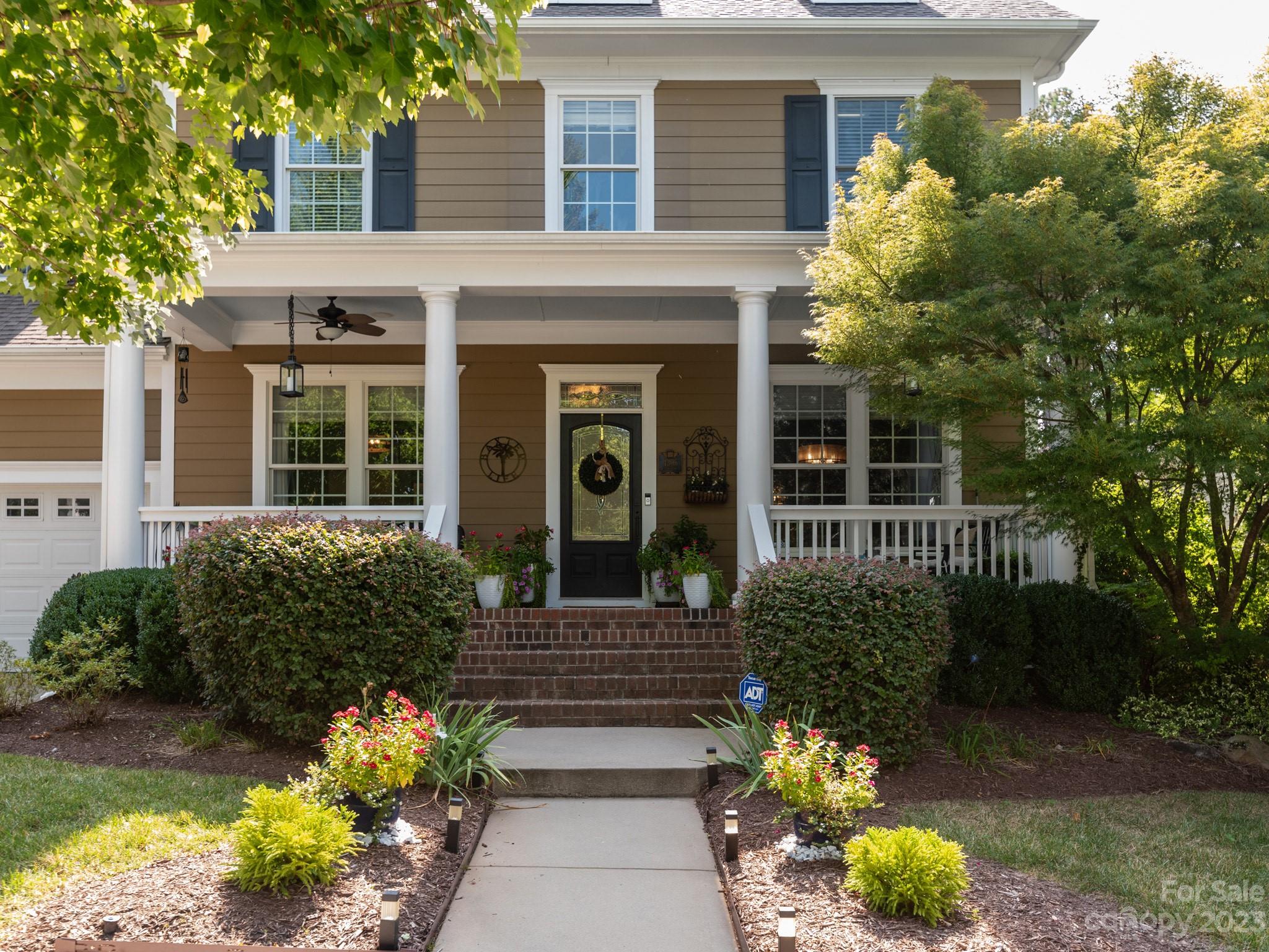 front view of a house