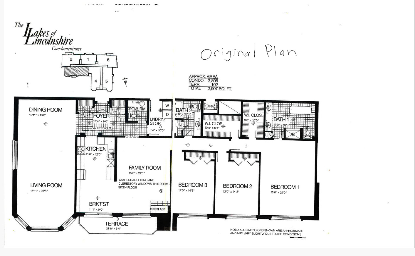 209 Rivershire Lane, Unit 503 Lincolnshire, IL 60069 - Photo 51 of 53 a picture of a floor plan