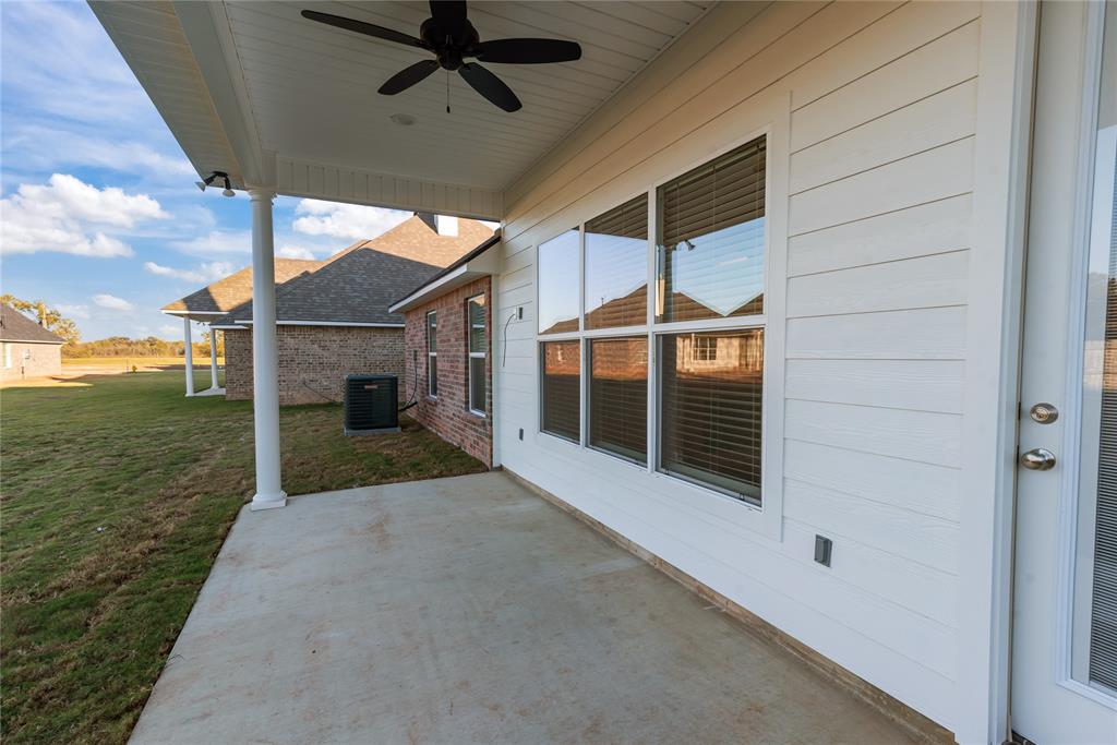 331 Prien Lk Loop Bossier City, LA 71111 - Photo 34 of 37 View of patio / terrace featuring ceiling fan