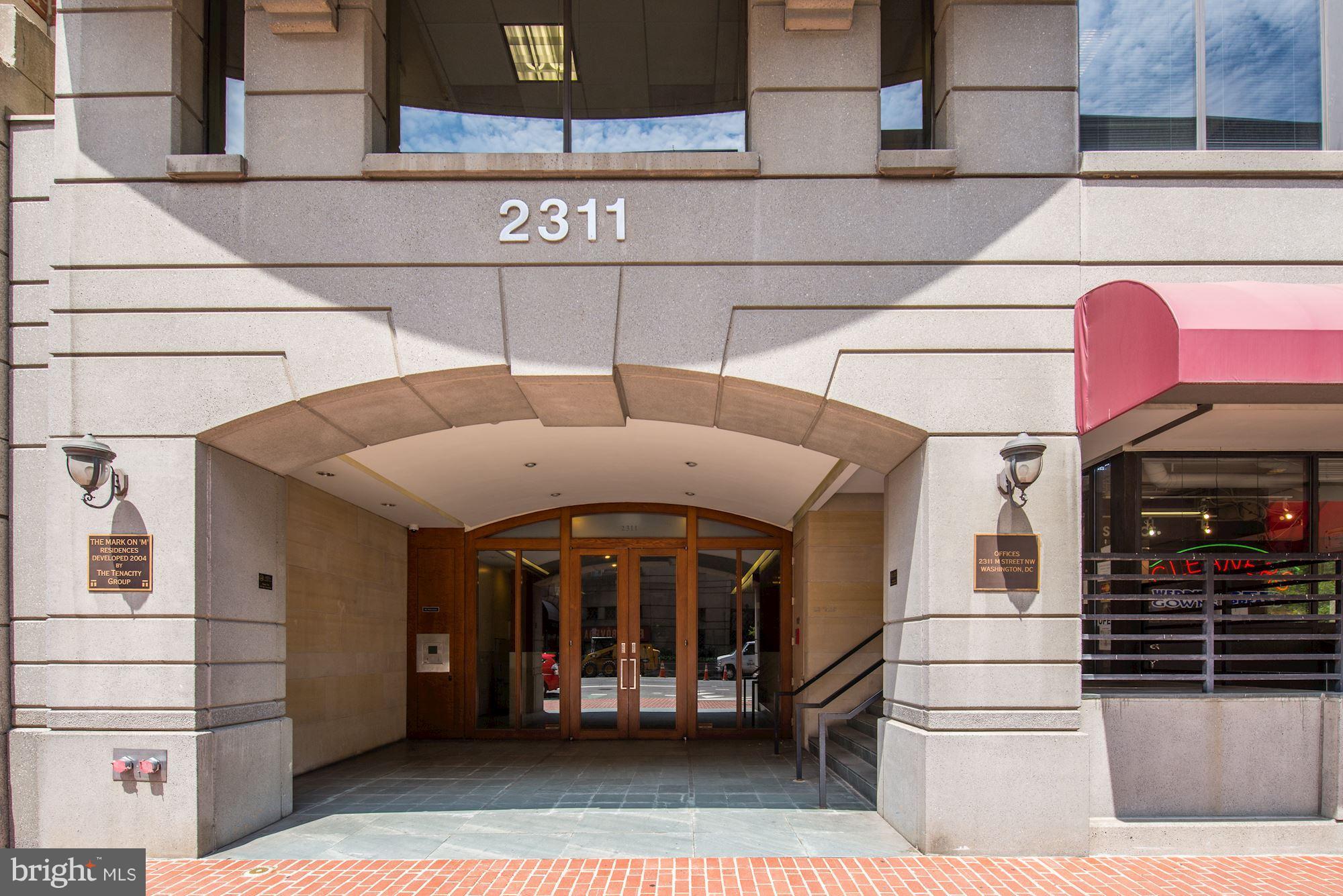 2311 M Street Northwest, Unit 1002 Washington, DC 20037 - Photo 2 of 29 Elegant Entrance Off M Street