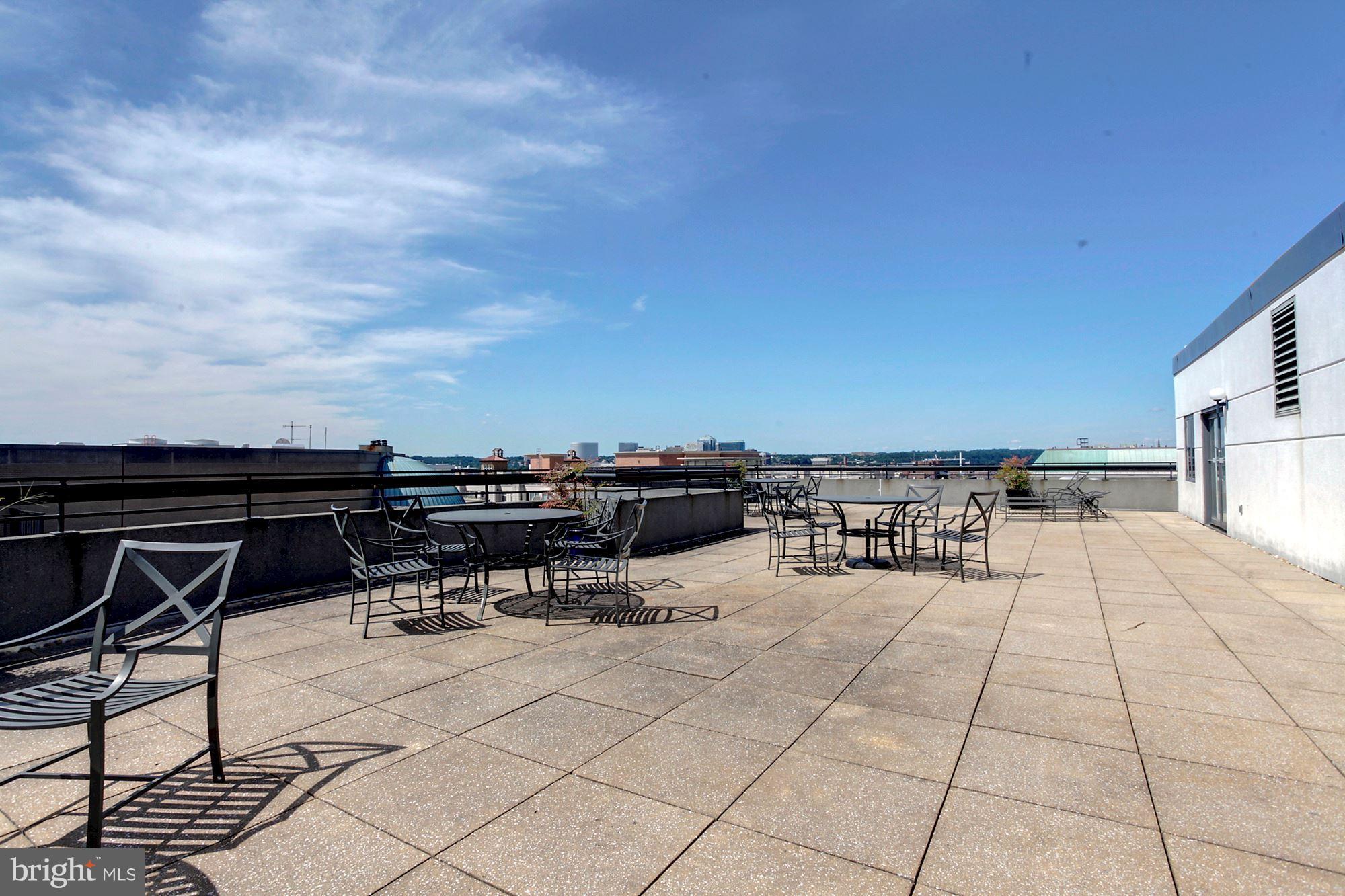 2311 M Street Northwest, Unit 1002 Washington, DC 20037 - Photo 19 of 29 Large Building Roof Terrace With RH Furniture
