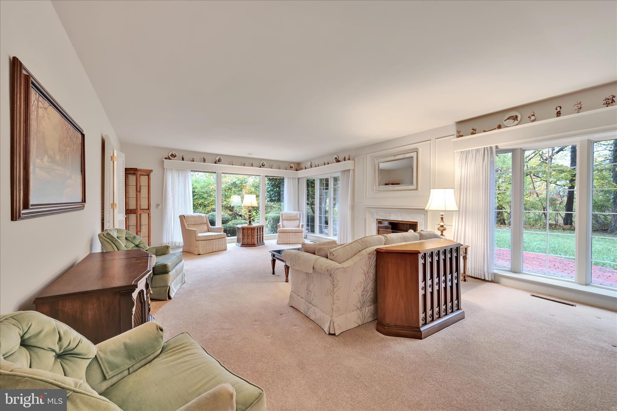 1451 Museum Road Wyomissing, PA 19610 - Photo 20 of 44 a living room with furniture and a large window