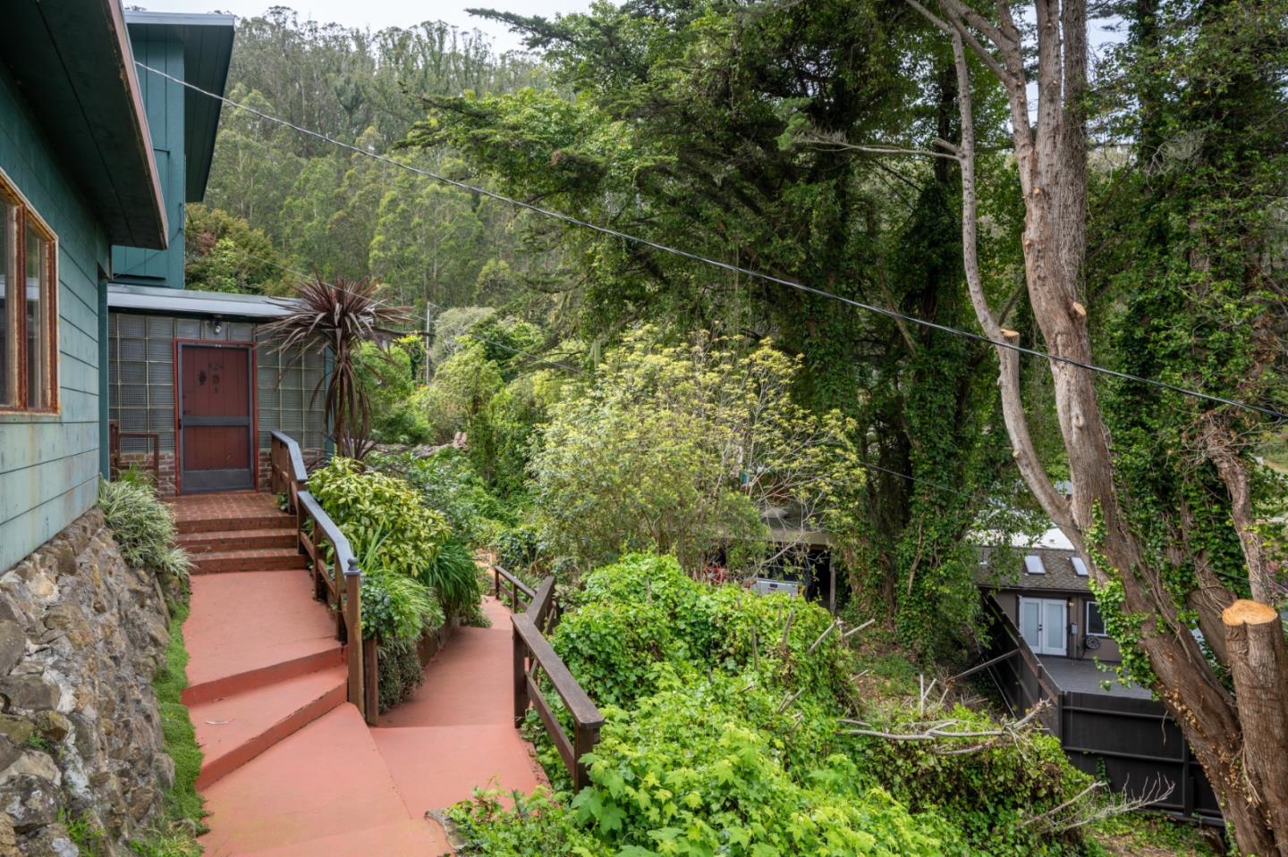 424 Belfast Avenue Pacifica, CA 94044 - Photo 4 of 11 a backyard of a house with lots of green space