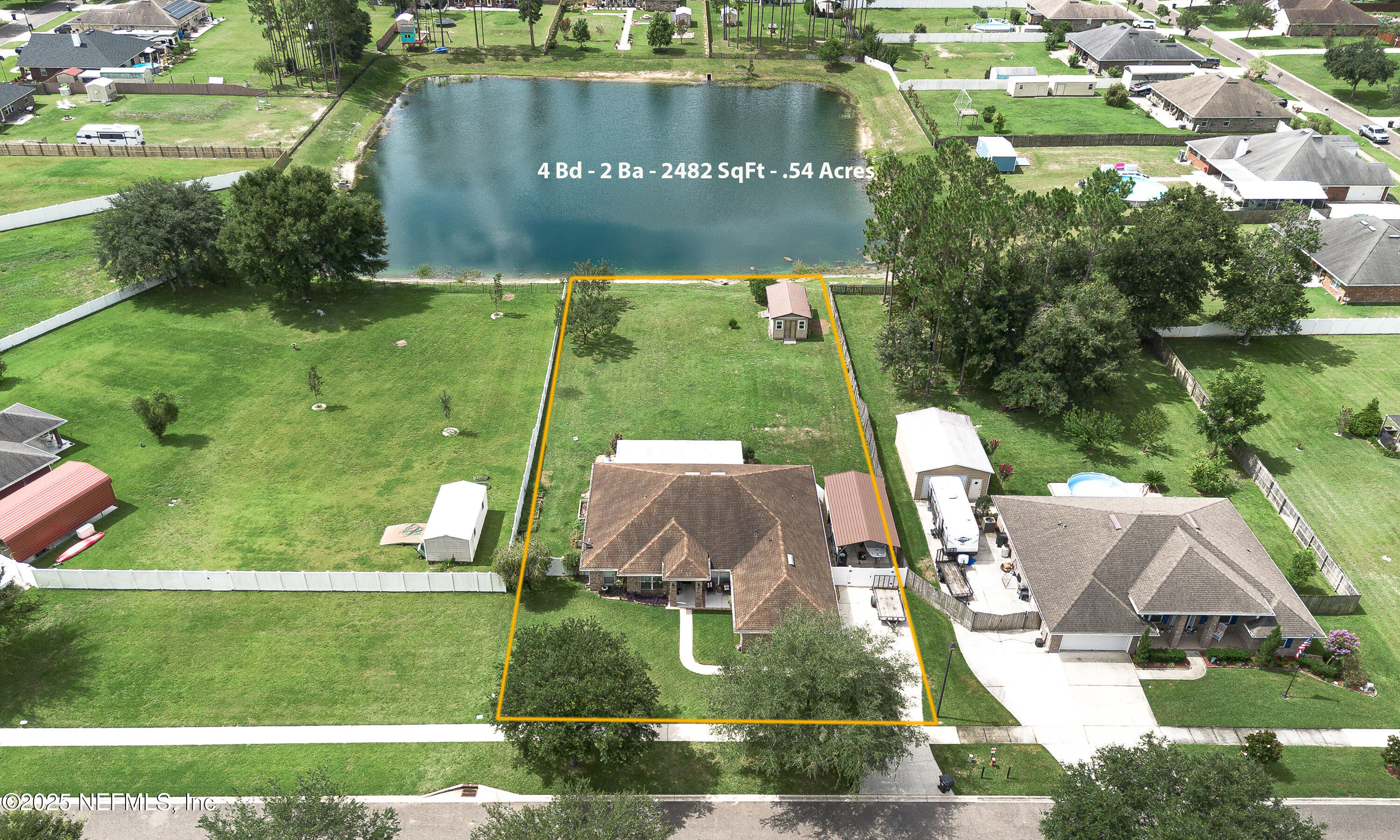 3031 Longleaf Ranch Circle Middleburg, FL 32068 - Photo 35 of 45 Ext Lot Front