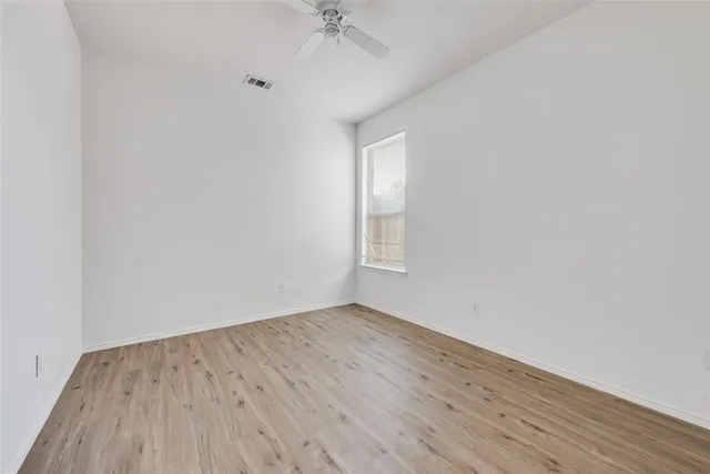 wooden floor in a room